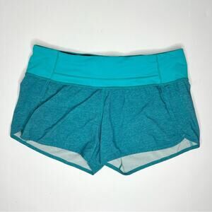 Lululemon | Teal Blue Run Times Shorts